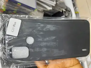 Nokia C21 Plus Case, Slim Black Silicone Gel Phone Cover