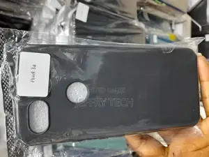 Google Pixel 3a Black Silicon Cover