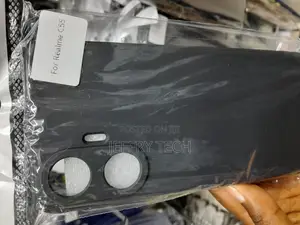 TPU Phone Case for Realme C55 Black Soft Silicone Cover For