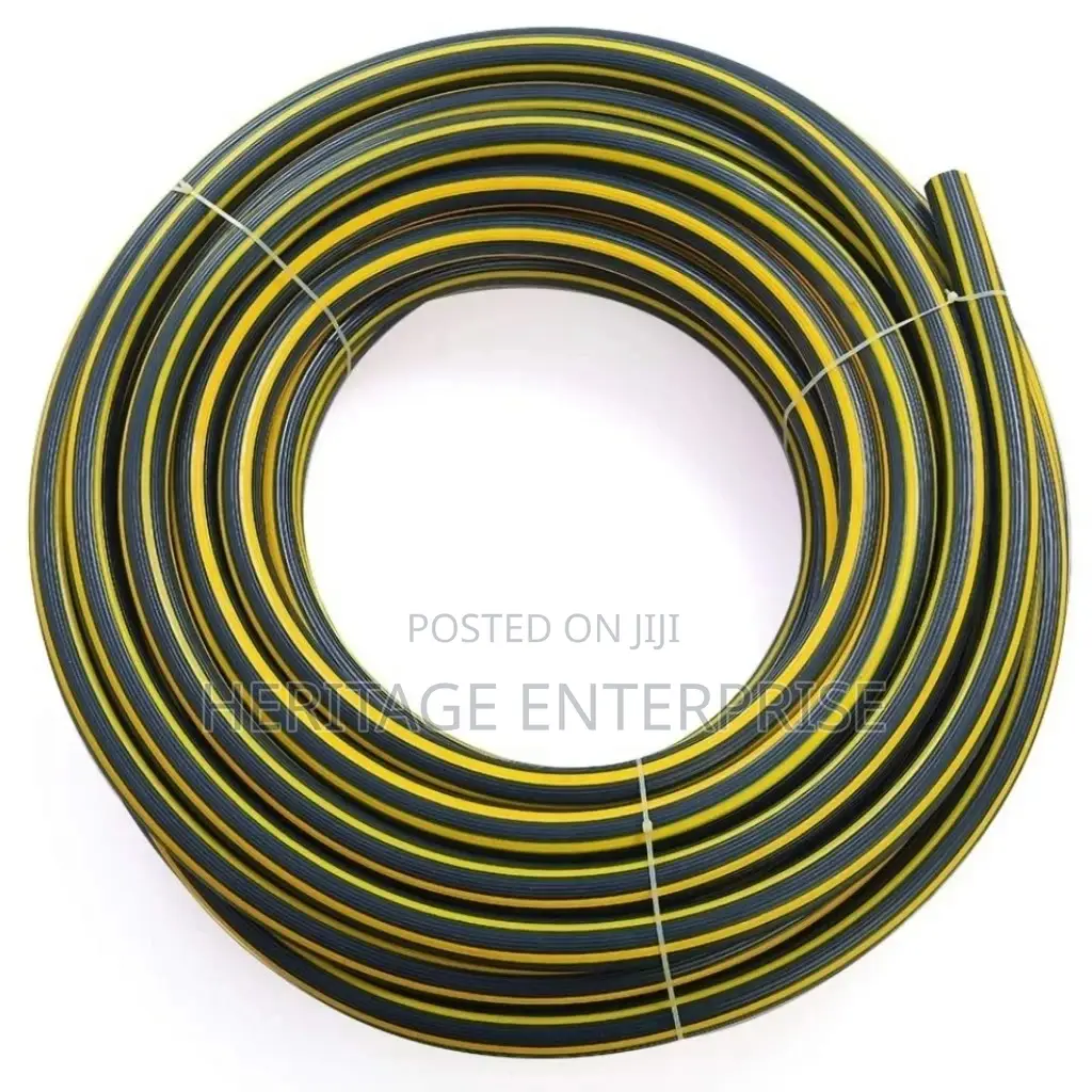 Zebra, Hose Pipe 2 Color Stripes Size: 1" X 120 FT