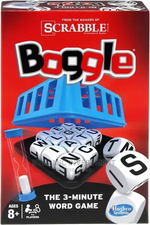 Hasbro Scrabble Boggle Board Game