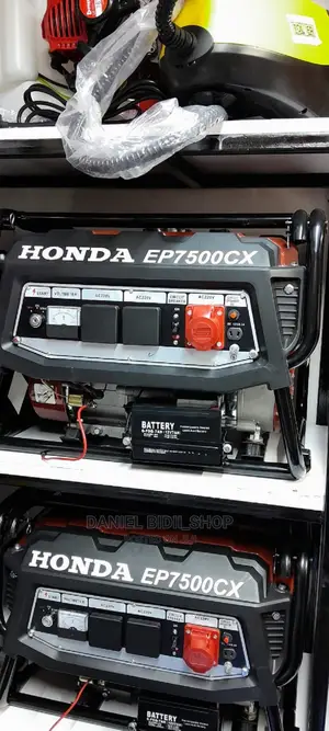 Original Silent Honda 7.5kva Petrol Generator + Keystart
