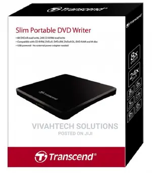 Transcend Slim Portable DVD Writer 8x