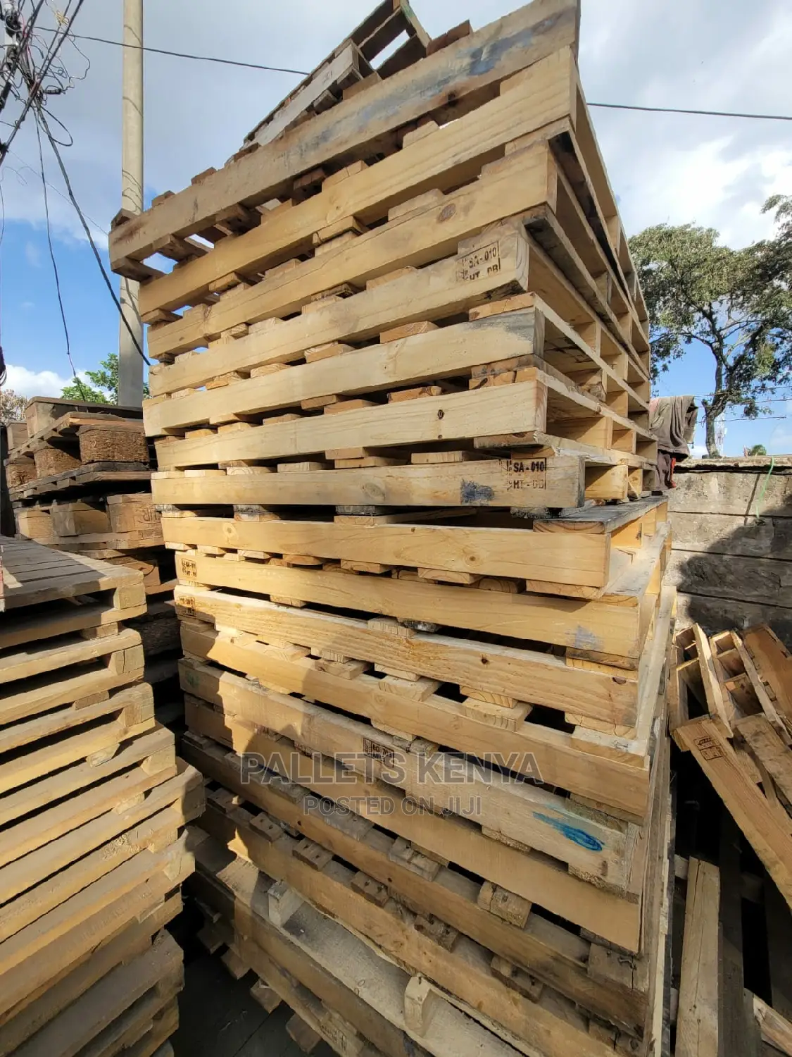 Wood Pallets- HTG