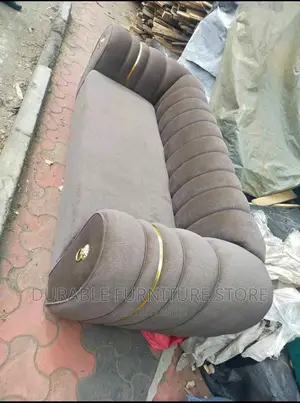 3 Seater With Golden Metalic