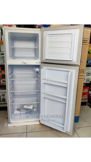 Icecool BCD-138 Silver 138l Double Door Refrigerator