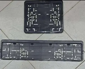 New Number Plate Holder