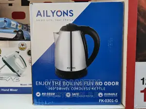 2 Litre Electric Cordless Ailyons Water Kettle