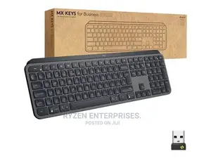 Logitech MX Keys Plus Bluetooth Illuminated Keyboard.