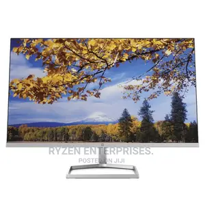 HP M27fw 27" FHD Ultra Slim LED Monitor, White Color.