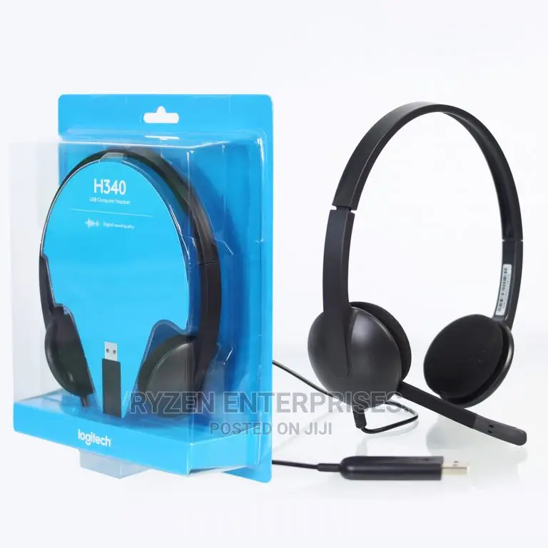 Logitech H340 Usb Stereo Headset With Microphone