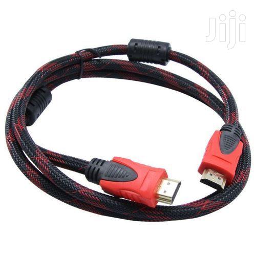 Generic HDMI Cable 2 Meters - Black Red