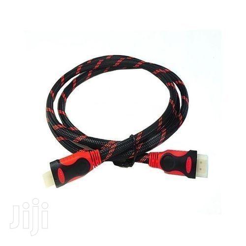 Generic HDMI Cable 2 Meters - Black Red