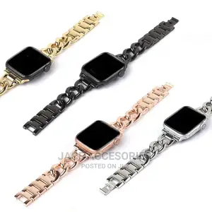 Smart Watch With Stainless Steel Strap