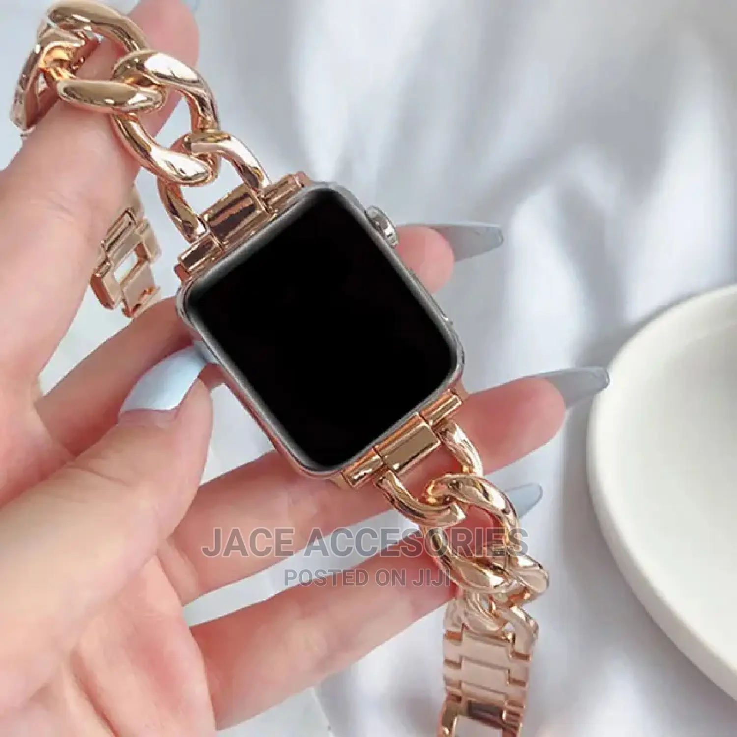 Smart Watch With Stainless Steel Strap