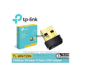 Tp-Link 150mbps Wireless N Nano USB Adapter - TL-WN725N