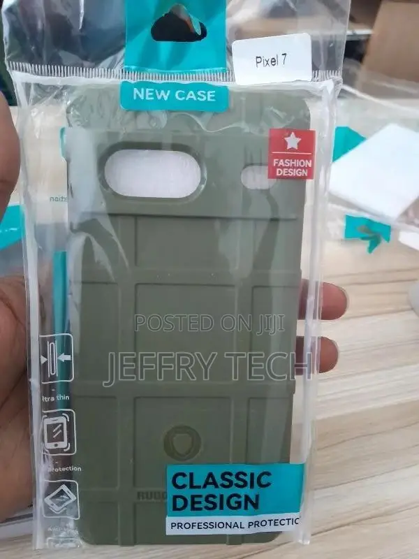 Rugged Armor Case Compatible With Google Pixel 7 - Green