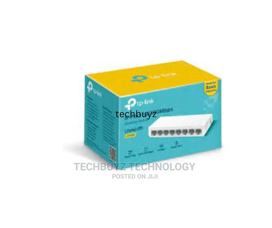 Tp-Link 8-Port 10/100mbps Desktop Switch - Tl-Ls1008