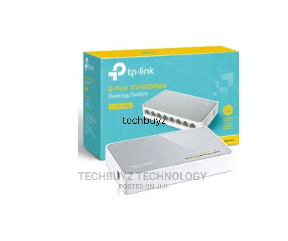 Tp-Link 8-Port 10/100mbps Desktop Switch - Tl-Ls1008