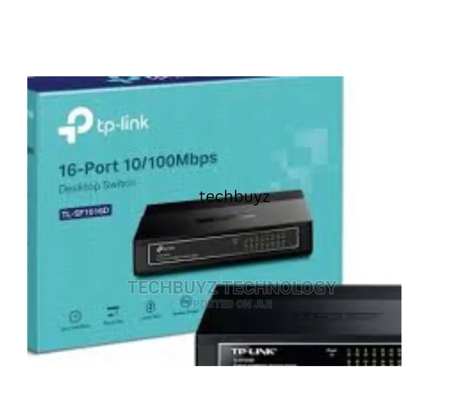 Tp-Link 16-Port 10/100mbps Desktop Switch - TL-SF1016D