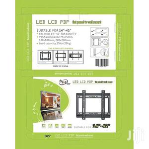 14''- 42'' TV Wall Bracket Holder - Flat Panel - Black