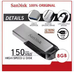 Flash Drive Disk 8GB (3.0 Speed Sandisk)
