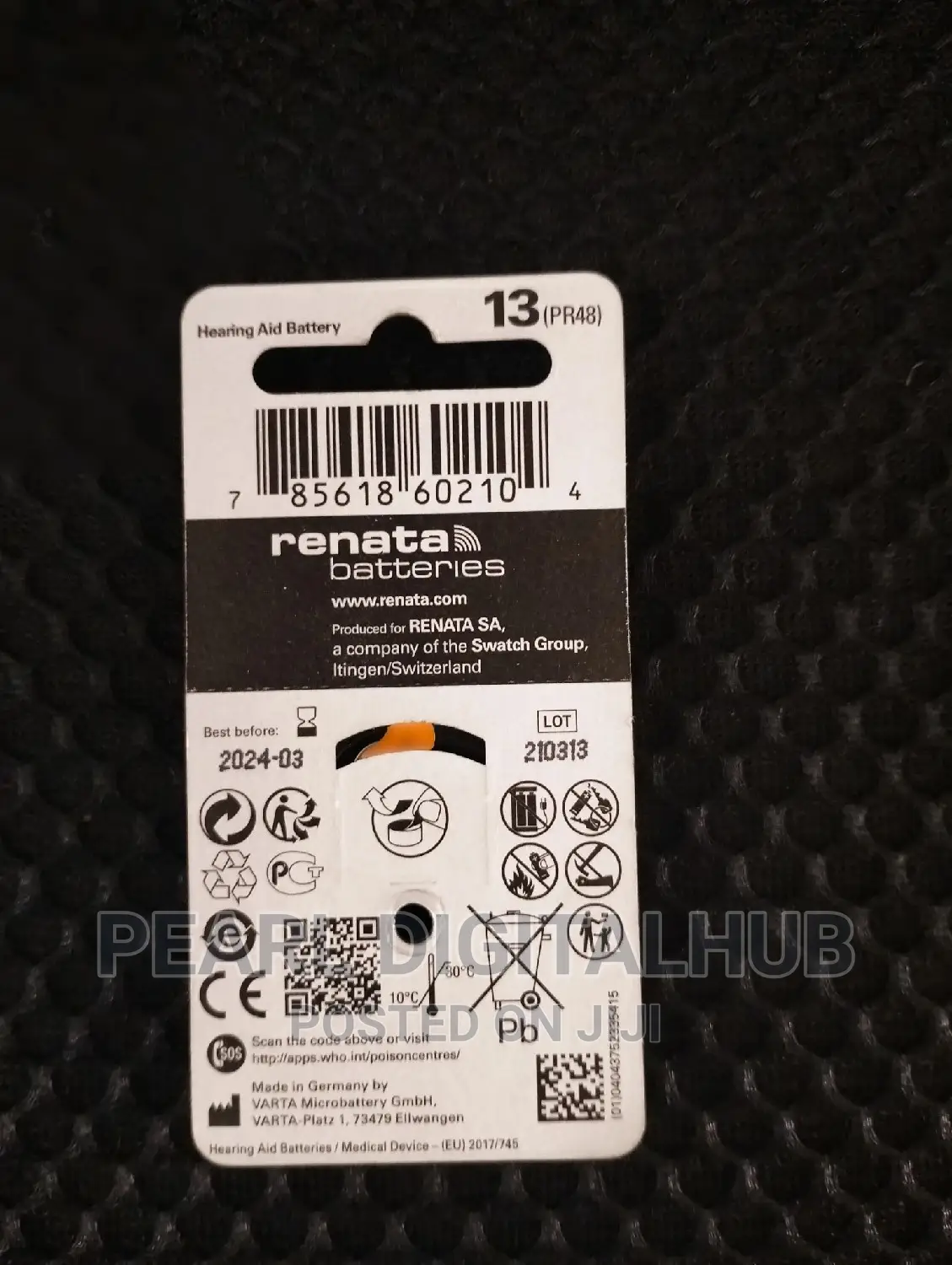 Renata 13 Battery