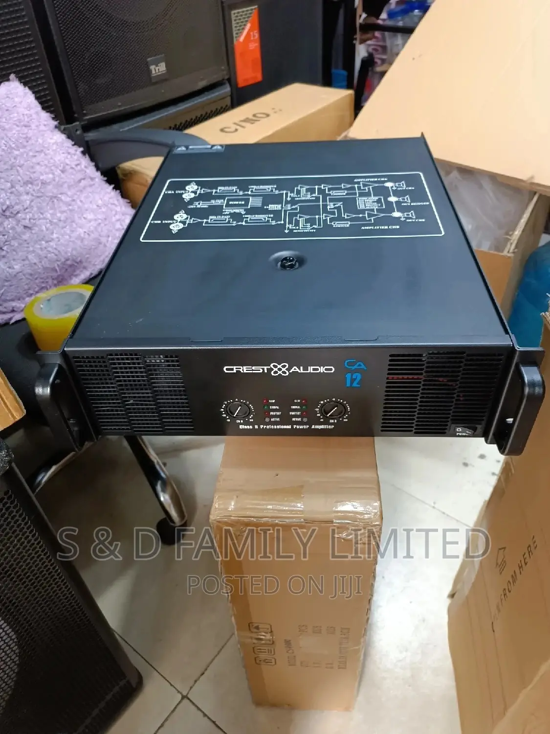 Crest Audio CA12 Power Amplifier
