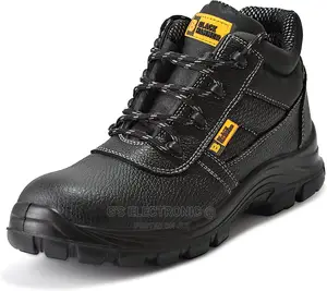 Best Brillant Black Safety Boots.