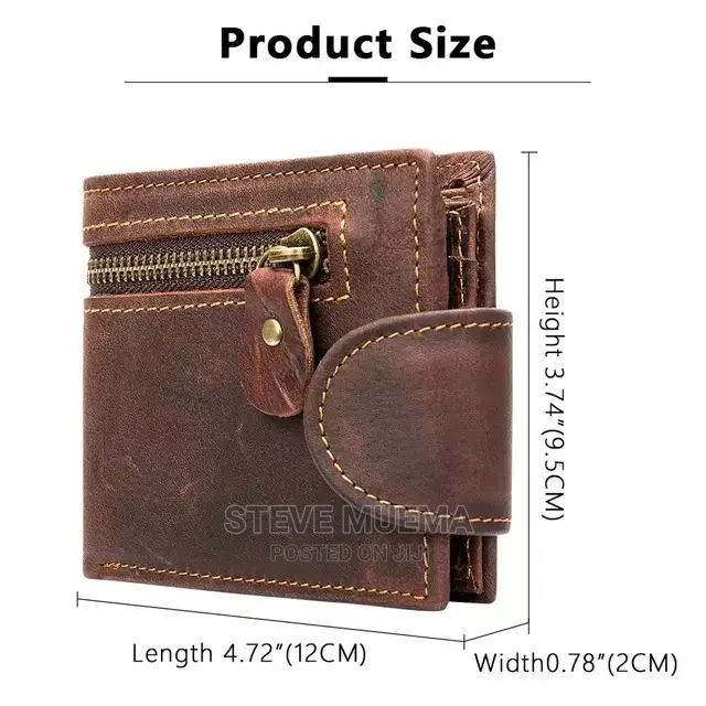 Pure Leather Wallet.