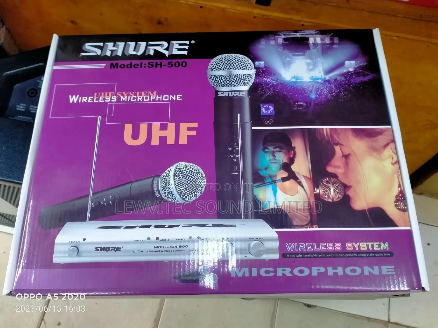 Shure Sh 500 Wireless System
