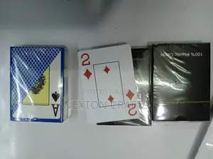 Plastic Poker Game Playing Cards