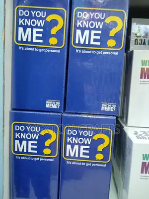 Do You Know Me? Cards