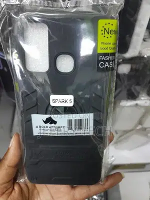 Pluscase for Tecno Spark 5 Shockproof Protective Case Wi