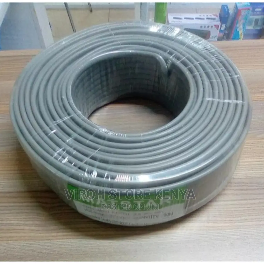 Matstar 1.5mm Grey Roll 90m Long Electrical Cable