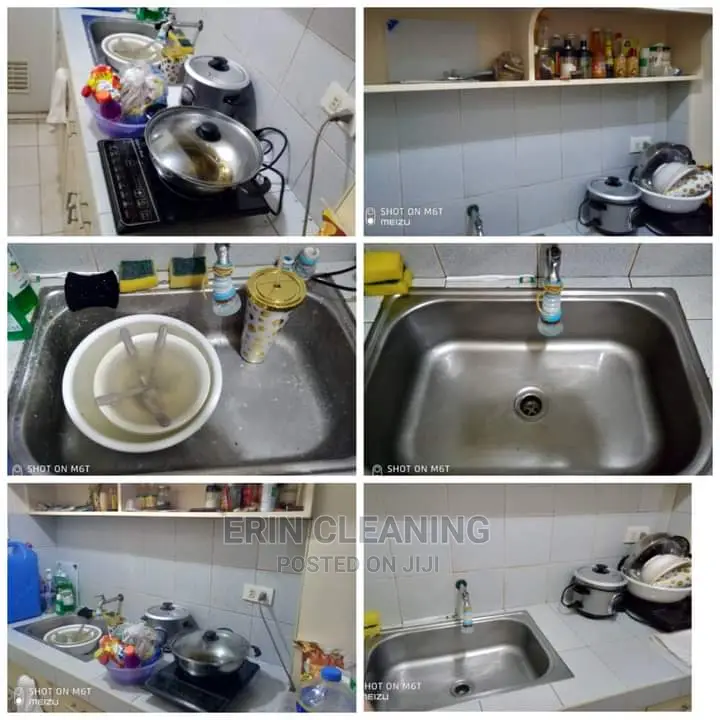Sink Kitchen Toilet Cleaning