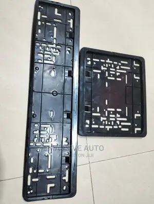 New Holders Number Plates Black Plastic Plates Holder