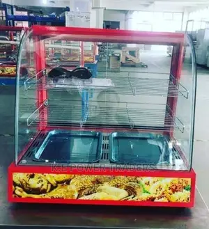 2 Plate Electric Snack Display Warmer