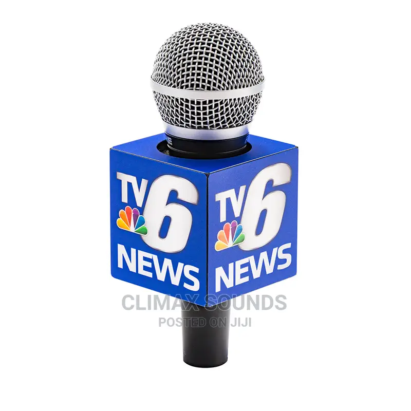 Microphone Flag Royal Blue