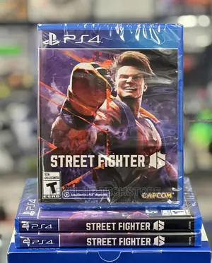 Street Fighter 6 Ps4 Game - Brand New