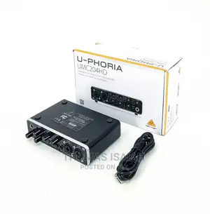 Behringer UPHORIA UMC204HD USB Audio Interface Audiophile 2x