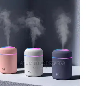 Nordic Humidifier Grey White and Pink