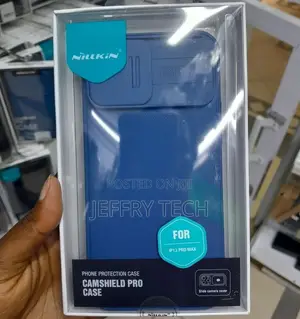 Nillkin Back Cover for Apple iPhone 13 Pro Max Camshield Blu