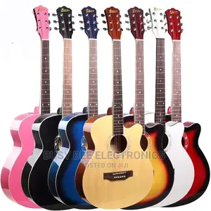 Colourful Cowboy Acoustic Guitars