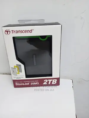 2TB External Transcend Hardisk^°