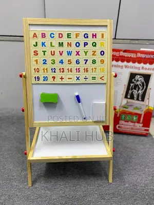 2 in 1 Kids Black and Whiteboard,
