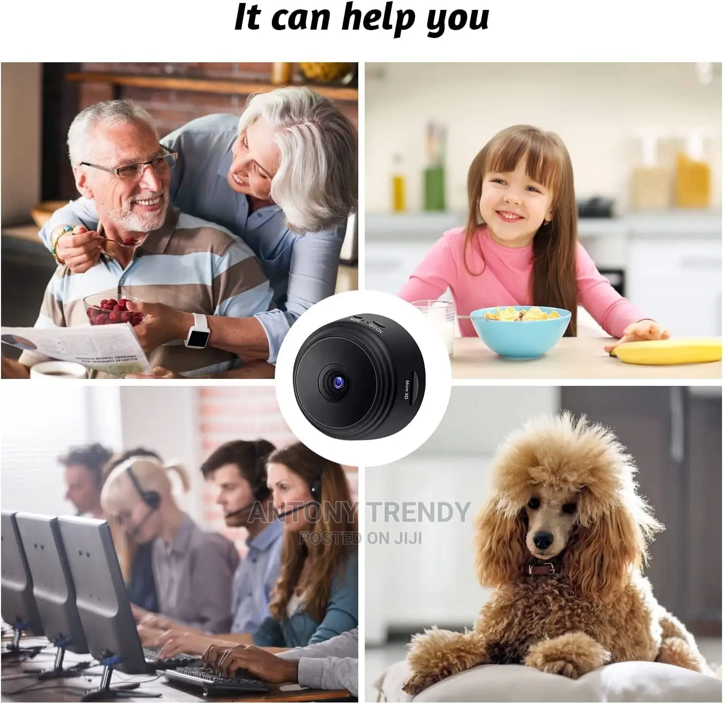 Generic Wifi Wireless Hidden Camera A9 Mini CCTV