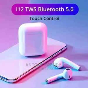 I12 TWS Wireless Bluetooth Earbuds With Charging Case