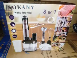 Sokany 8 in 1 Hand Blender 700W.