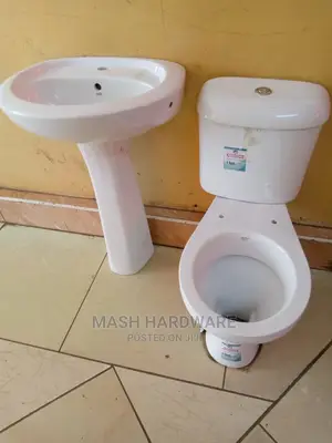 Ceramic Couple Toilet Set